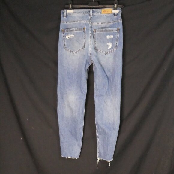 CANIFA JEANS | size 29 | Faded Blue Distressed Cotton Denim Jeans - Picture 2 of 15